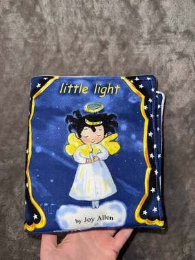 Little Light by Joy Allen Christmas Nativity Story Fabric Cloth Book